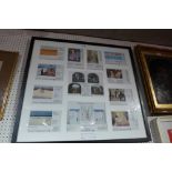 A framed set of Christie's contemporary