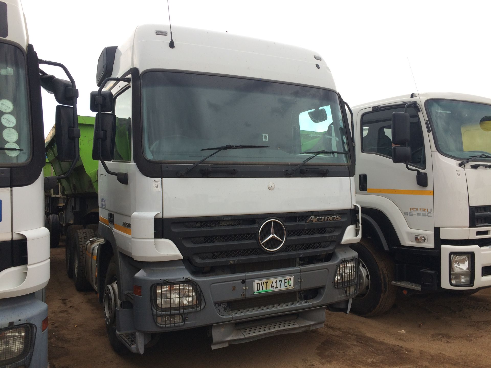 2008 M/BENZ ACTROS 2650 6X4 T/T - (DYT417EC)