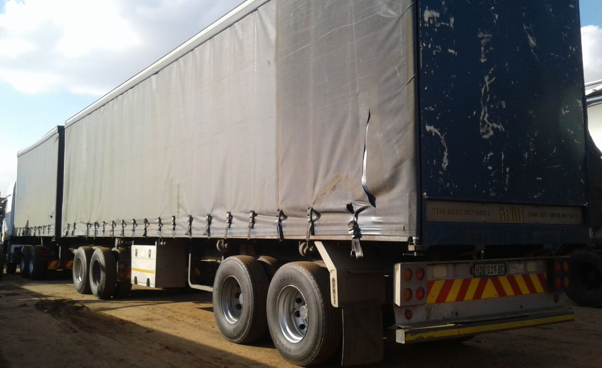 2008 AFRIT SUPERLINK TAUTLINER TRAILER - (HDG010 / 019EC) - Image 4 of 6