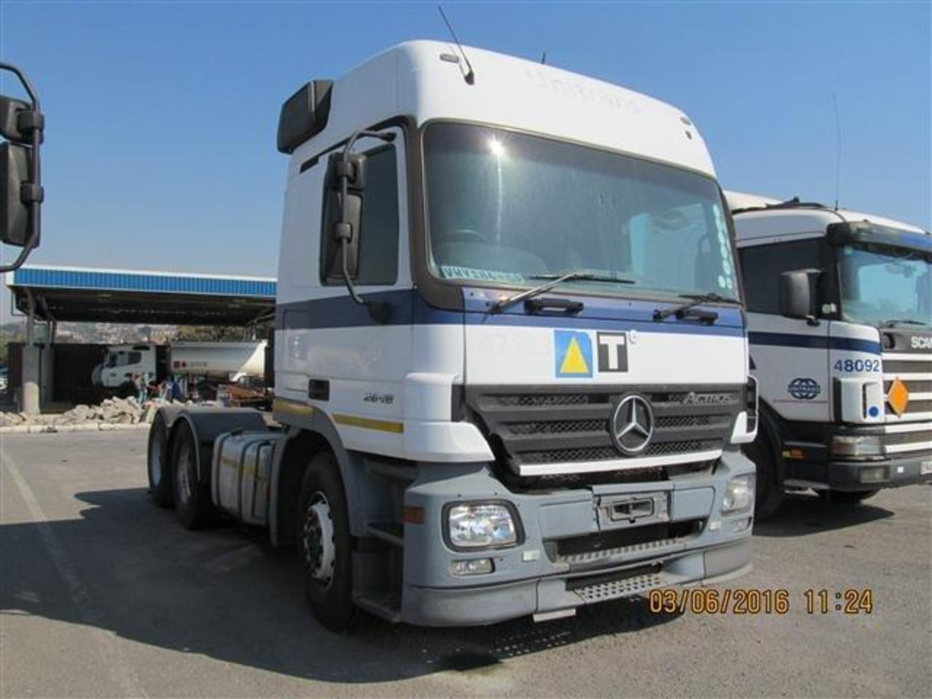 2007 M/BENZ ACTROS 2648 6X4 T/T - (VWY184GP)