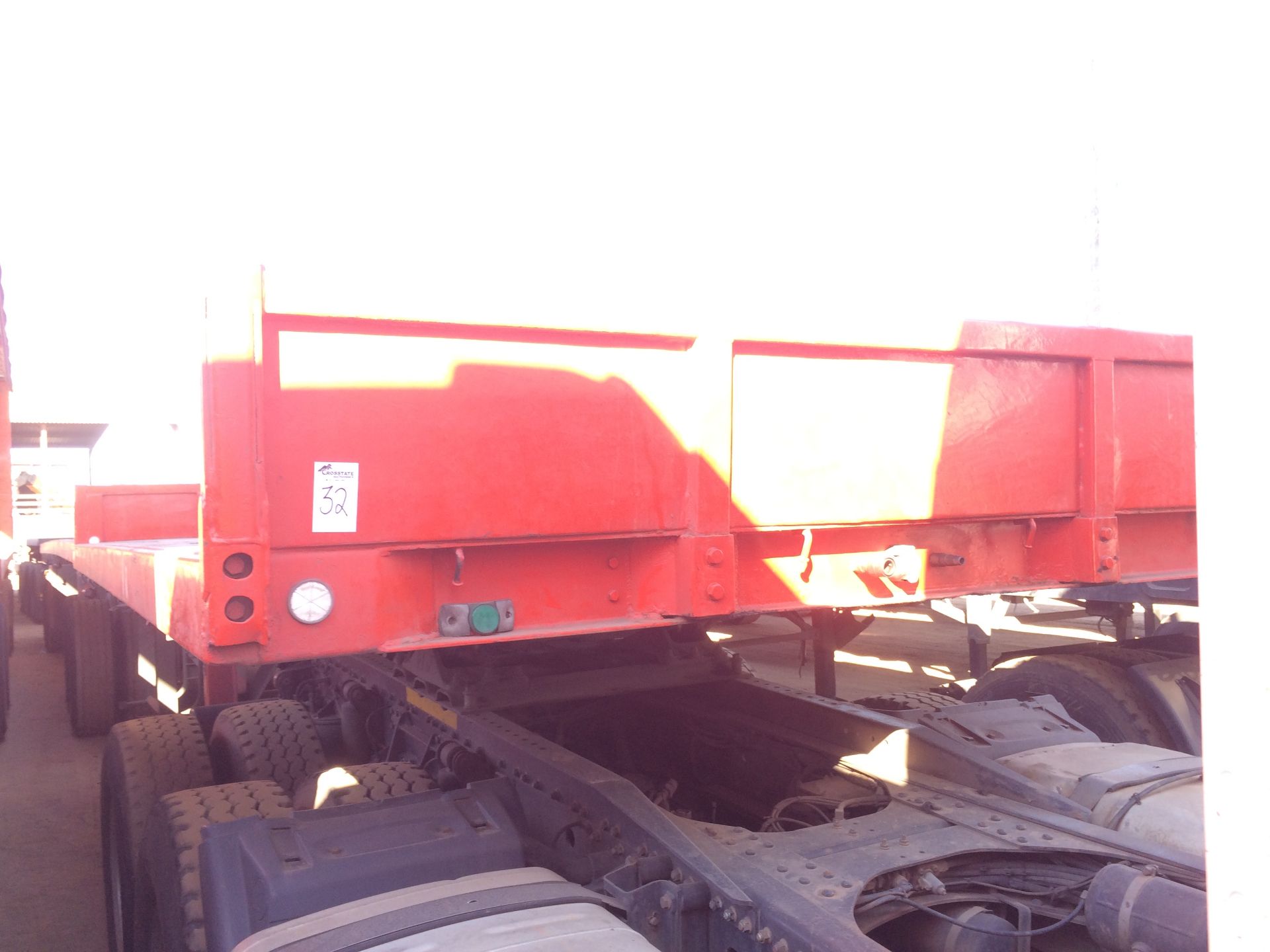 2005 SA TRUCK BODIES F/DECK SUPERLINK TRAILER (KM - ) - (SMT919/923GP)