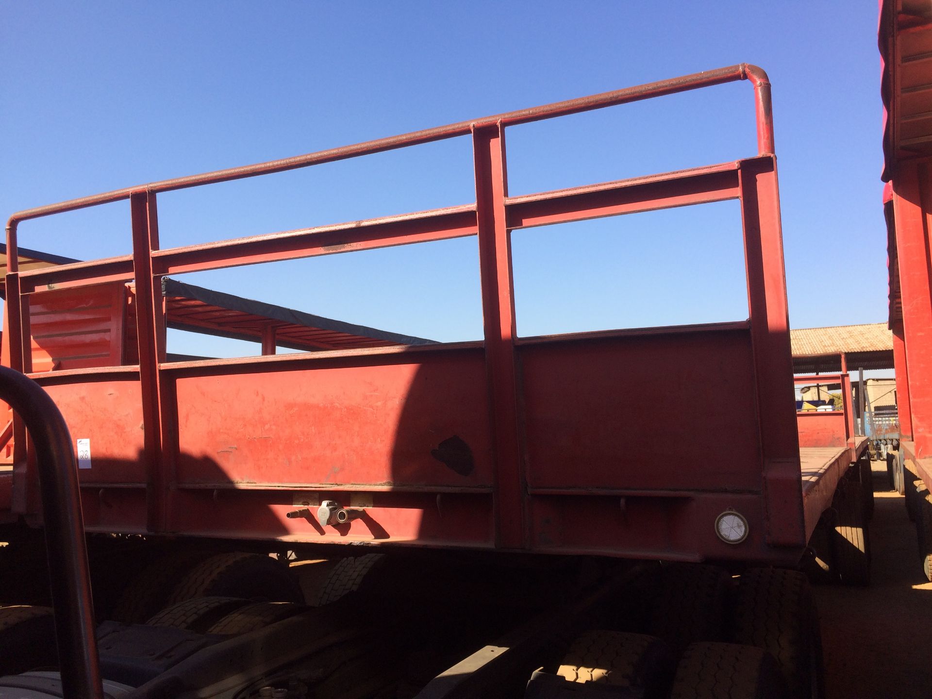 2004 HENRED F/DECK SUPERLINK TRAILER - (RDY570/567GP) - Image 2 of 2