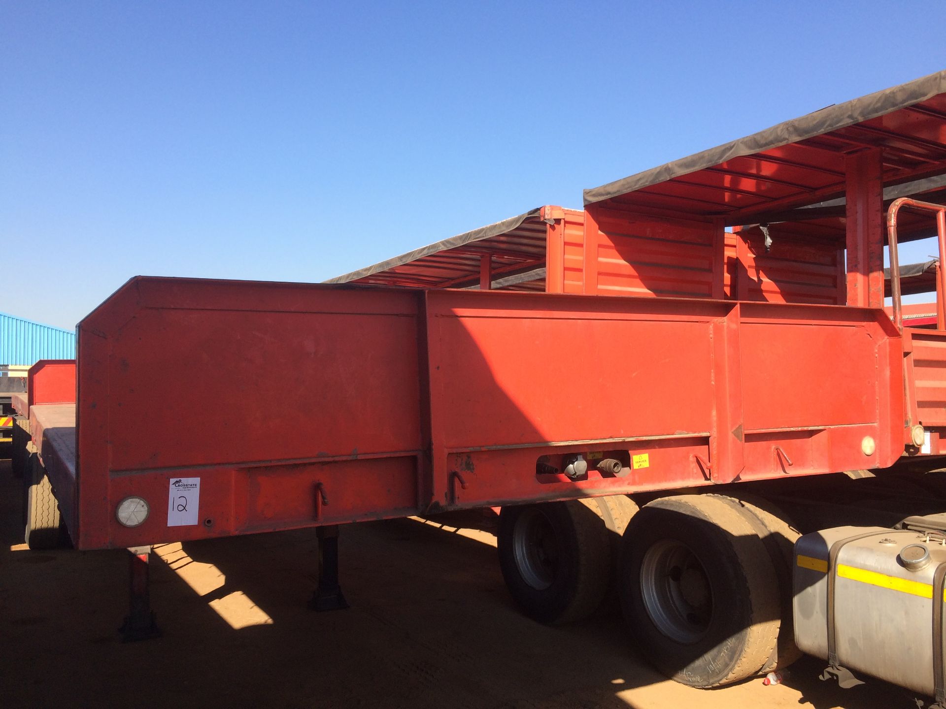 2004 TOP TRAILER F/DECK SUPERLINK TRAILER - (RST513/541GP)