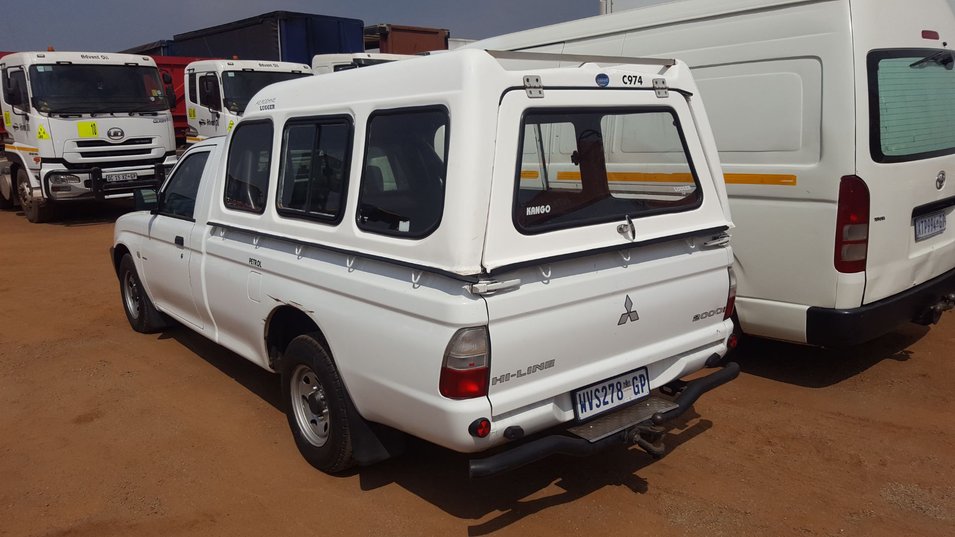 2008 MITSUBISHI COLT 2000i HI LINE LDV - (WVS278GP) - Image 3 of 3