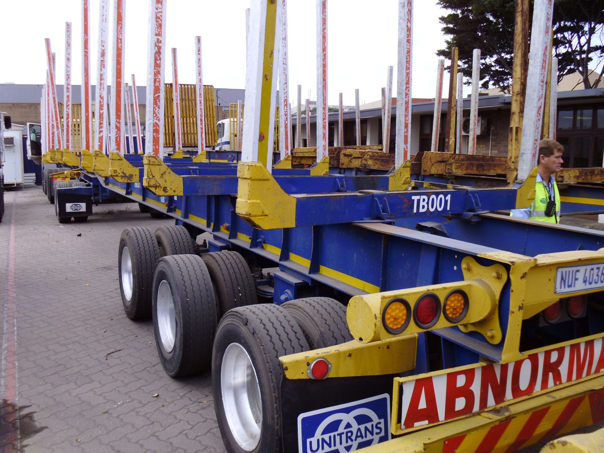 2011 TOHF 5 AXLE TIMBER D/BAR NUF40362 - (TDB001) - LOCATION KZN - Subject to Confirmation - Image 3 of 6