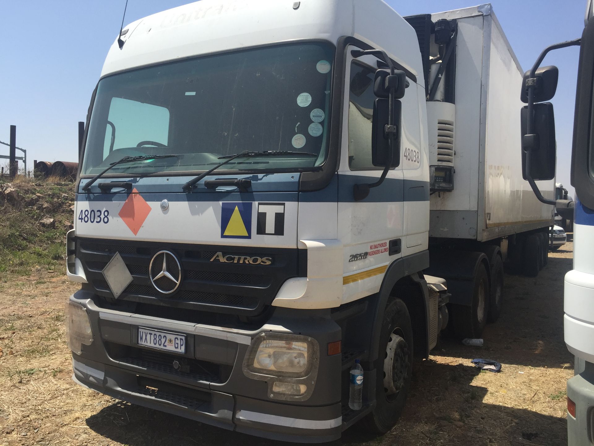 2007 M/BENZ ACTROS 2650 6X4 T/T - ( WXT882GP )