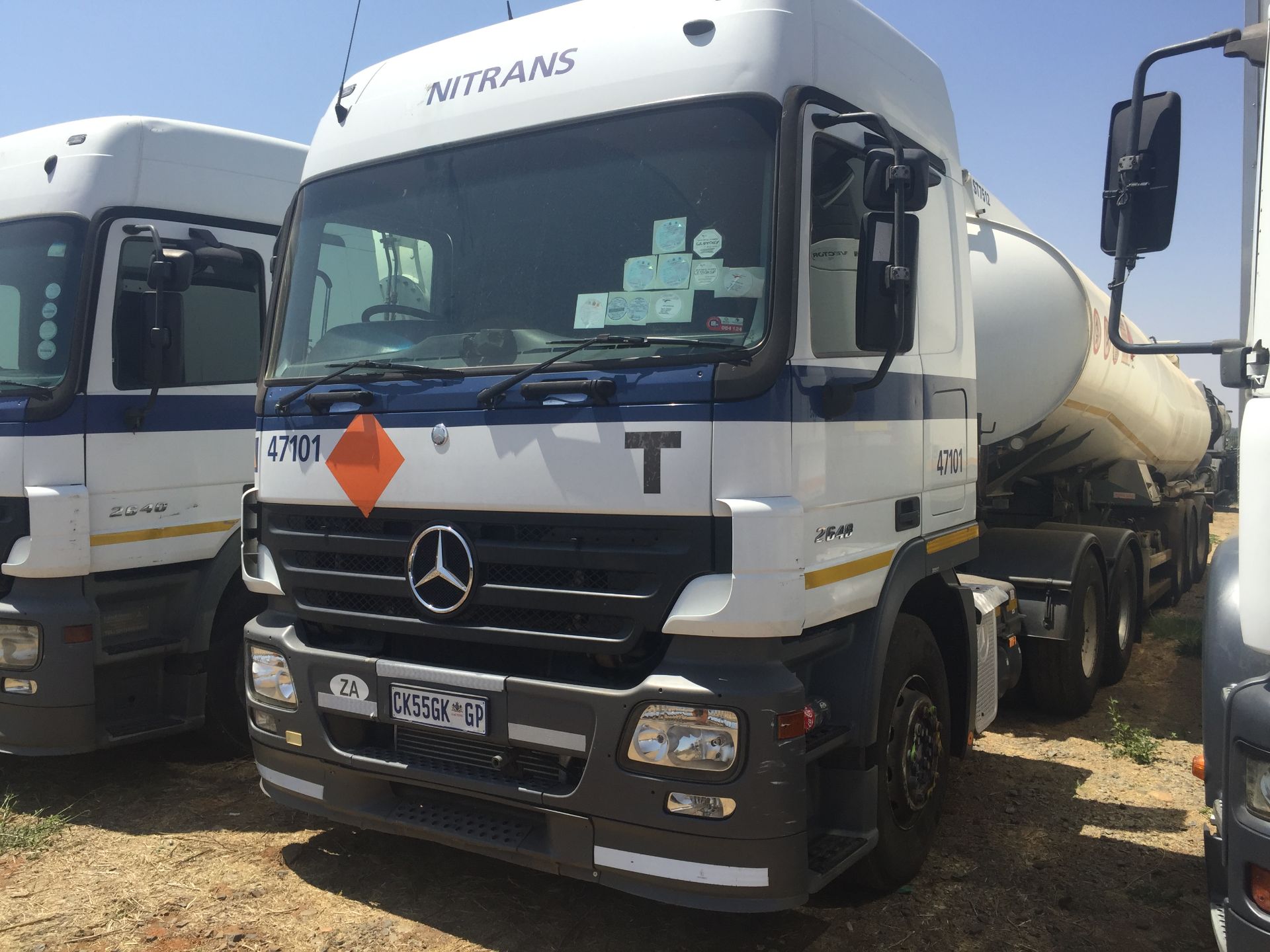 2007 M/BENZ ACTROS 2648 6X4 T/T - ( CK55GKGP )