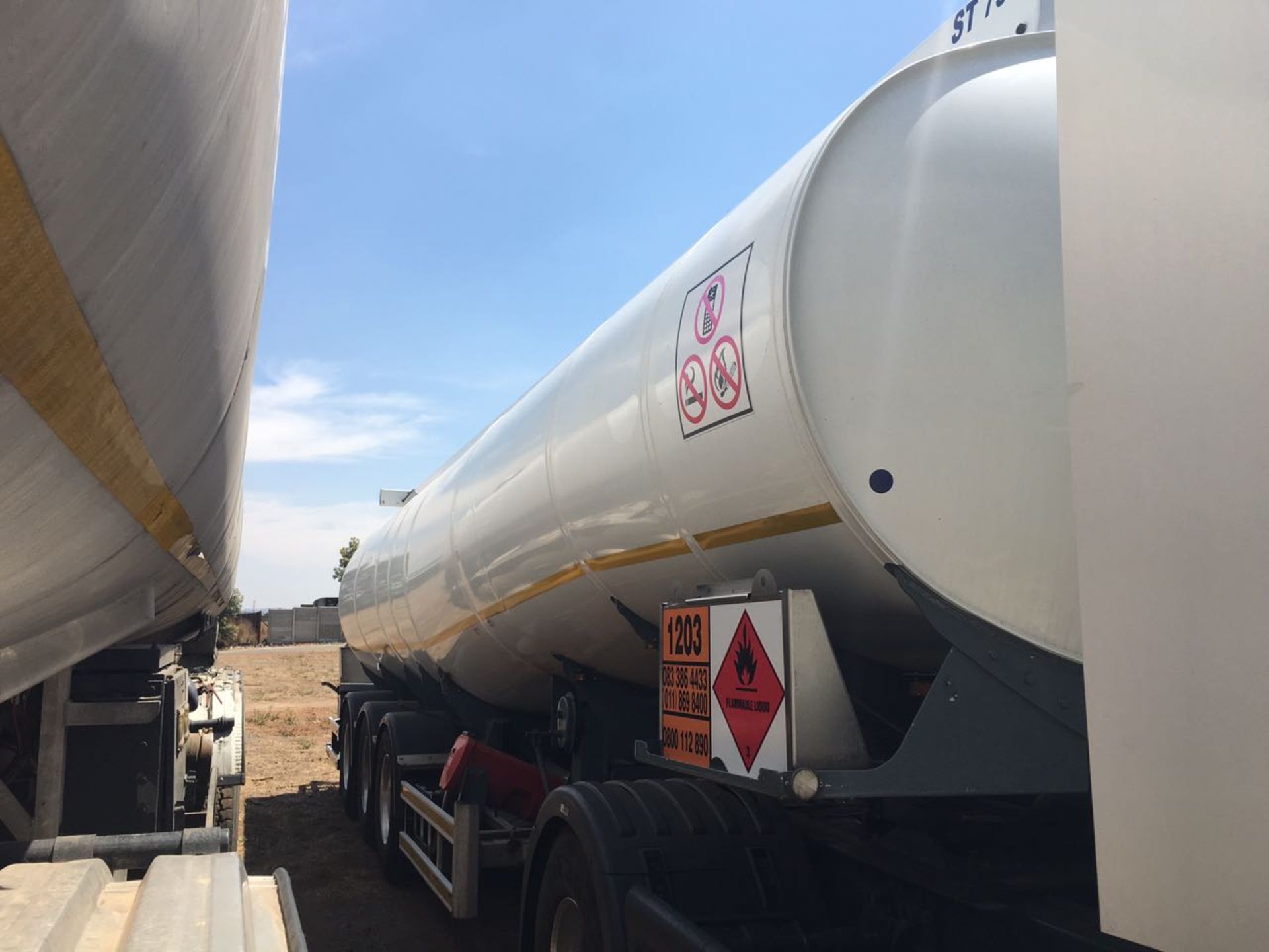 2003 TTM INTERLINK ALUMINIUM FUEL TANKER TRAILER - (ND13288 / ND20285 )