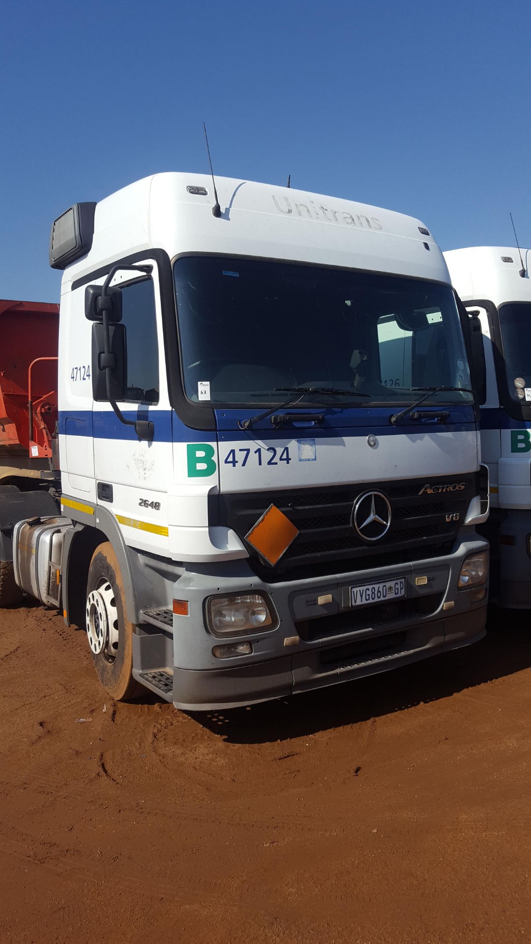 2007 M/BENZ ACTROS 2648 6X4 T/T - (VYG860GP)