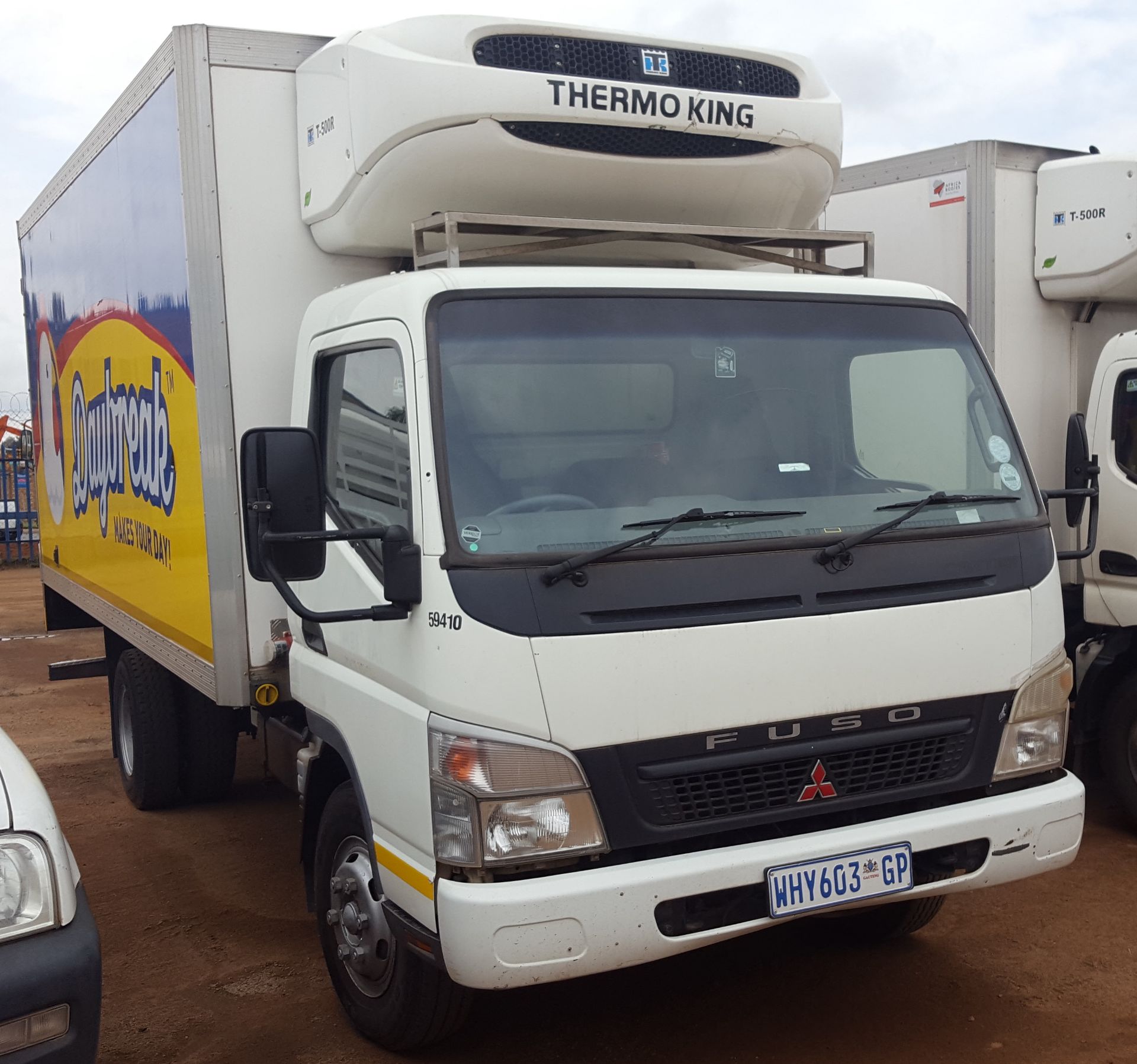 2007 MITSUBISHI FUSO CANTER FE7-136 REEFER - (WHY603GP)