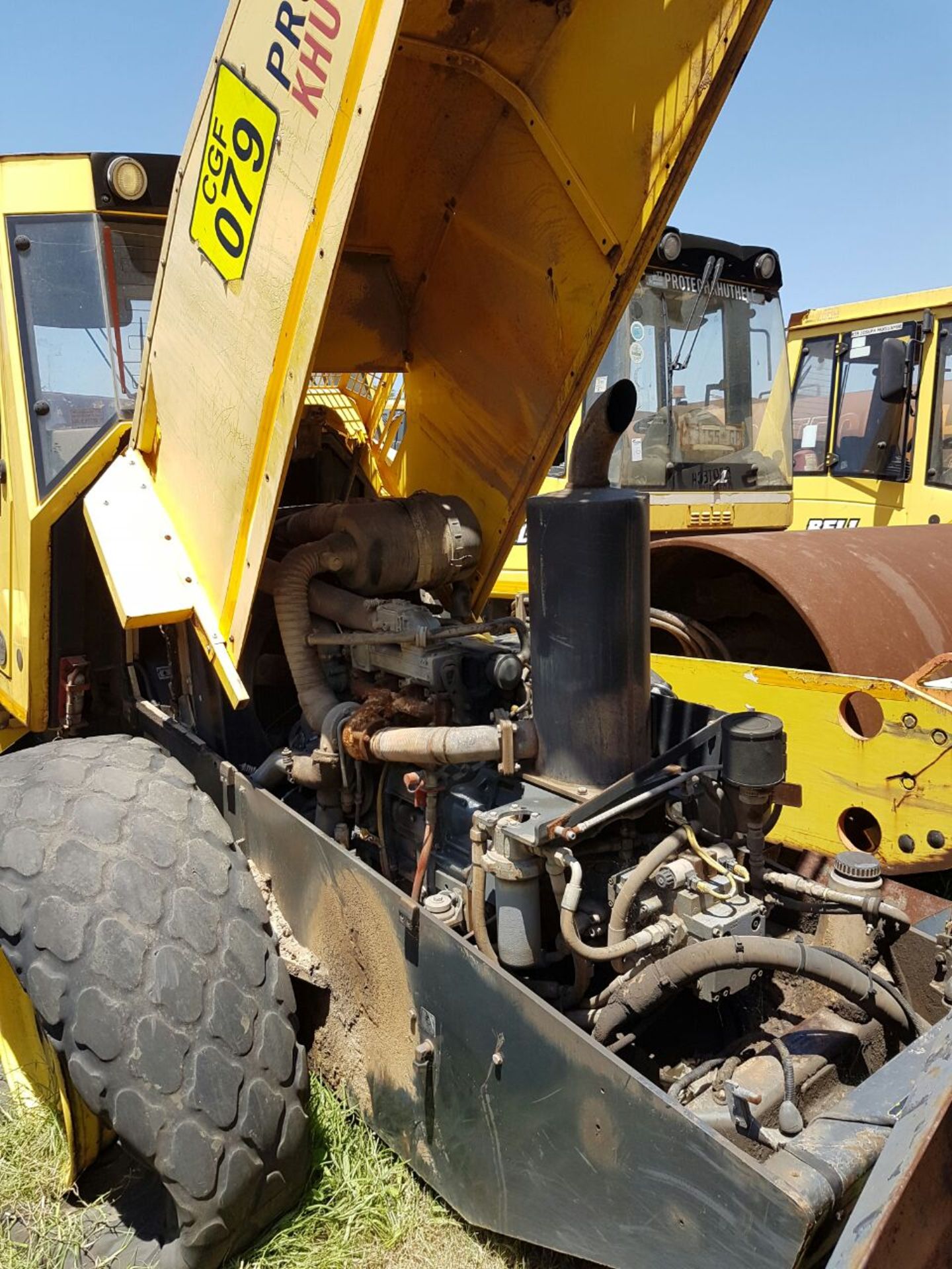 2009 BOMAG BW212D SMOOTH DRUM ROLLER - NON-RUNNER - (DDR432010) - Image 4 of 4