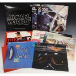 A COLLECTION OF TV AND FILM RELATED LPS, to include Star Wars, 2001 A Space Odyssey (x3), Close Enco