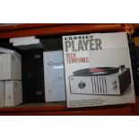 FOUR CROSLEY TURNTABLES