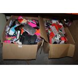 TWO BOXES OF ASSORTED PHONE CASES