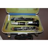 A CASED BOOSEY & HAWKES CLARINET