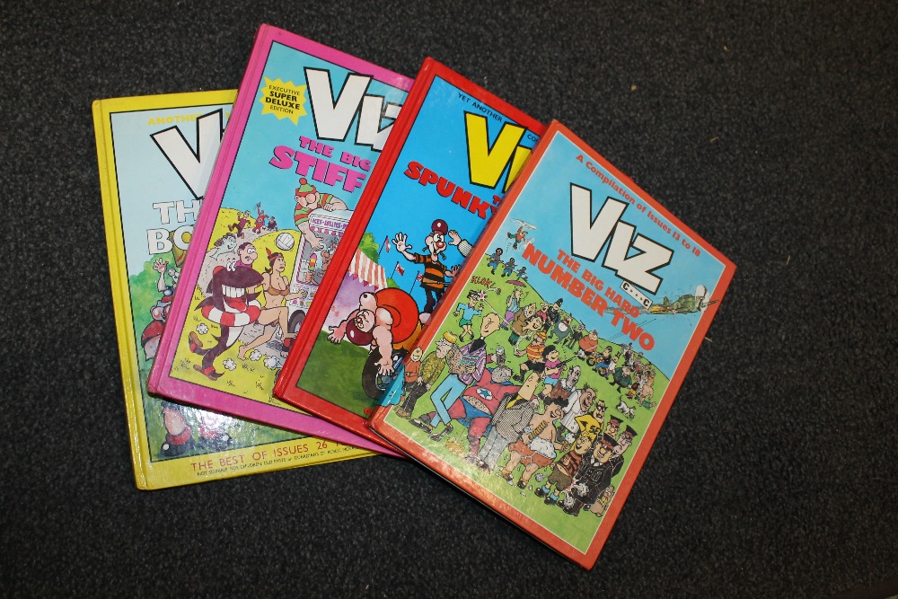 FOUR COLLECTABLE VIZ COMICS