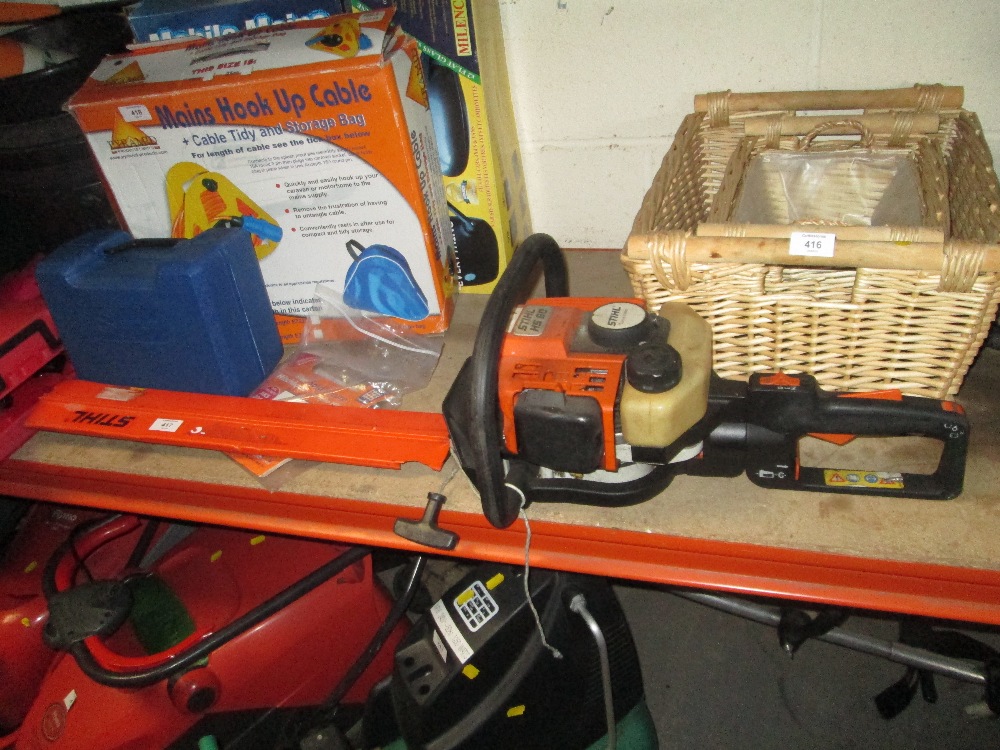 A LARGE STIHL HEDGECUTTER