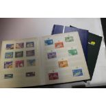 THREE STAMP ALBUMS