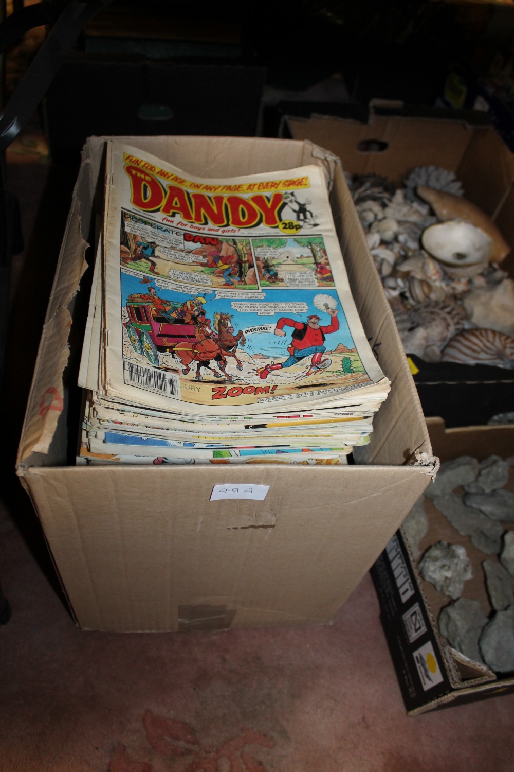 A BOX OF DANDY COMICS