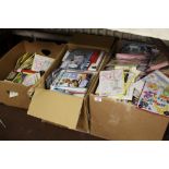 THREE BOXES OF ASSORTED GREETINGS CARDS