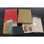 A QUANTITY OF AVIATION INTEREST EPHEMERA AN AUTOGRAPH BOOK "THE BOOK OF HEREFORD & CONURBATION" A