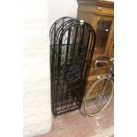 A LARGE CAST WINE RACK