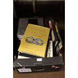 A BOX OF BOOKS TO INCLUDE ANTIQUE REFERENCE