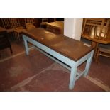 A VINTAGE MEDICAL BENCH / TABLE