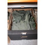 A BOX OF ASSORTED COLD WORLD WAR WEBBING