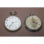 TWO ANTIQUE POCKET WATCHES