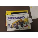 A SELECTION OF MECCANO MANUALS ETC