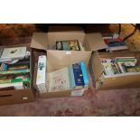 FIVE BOXES OF ASSORTED BOOKS TO INC ART INTEREST