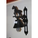 A CAST HORSE BELL