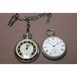 TWO VINTAGE POCKET WATCHES