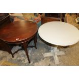 TWO OCCASIONAL TABLES