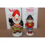 TWO BOXED WADE NODDY FIGURES - NODDY & BIG EARS, UK CERAMICS LIMITED EDITION 501/1500 - BOXED WITH