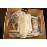 A COLLECTION OF APPROXIMATELY 150 2000 AD COMICS from the 1980's