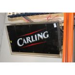 A CARLING ADVERTISING SIGN