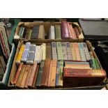 TWO TRAYS OF HARD BACK BOOKS TO INC PICTORIAL RECORDS OF REMARKABLE EVENTS