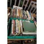 TWO TRAYS OF RAILWAY INTEREST BOOKS