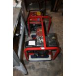 A BRIGGS & STRATTON GEN POWER 10.0 ET4200 GENERATOR ON WHEELS