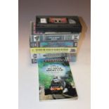 A SELECTION OF STEAM ENGINE TAPES & A STEAM ENGINE BOOK