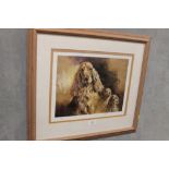 MICK CAWSTON - SIGNED LIMITED EDITION PRINT OF COCKER SPANIEL & PUPS 396 / 850