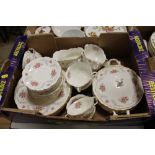 A TRAY OF ROYAL ALBERT 'TRANQUILITY' DINNERWARE