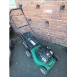 A QUALCAST 450E SERIES PETROL LAWN MOWER