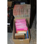 TWO BOXES OF ORDNANCE SURVEY MAPS ETC