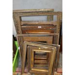 A COLLECTION OF ASSORTED ANTIQUE PICTURE FRAMES (13)