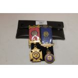 TWO ROYAL ORDER OF BUFFALOES MEDALS DATED 1969