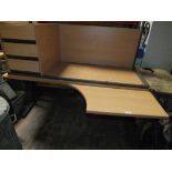 TWO LARGE OFFICE DESKS