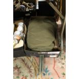A COLD WARE ERA BRITISH ARMY TWO MAN TENT & POLES